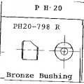 Bronze Bushing RH Bronze Bushing RH